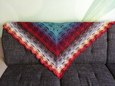 Häkelanleitung Dreieckstuch Under the Sea - Bild 2