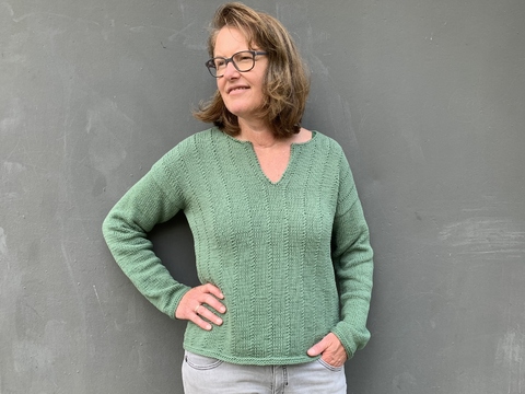 Pullover - Hedda - [Strickanleitung]