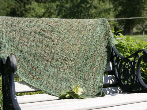 Anleitung Helleborus Tuch