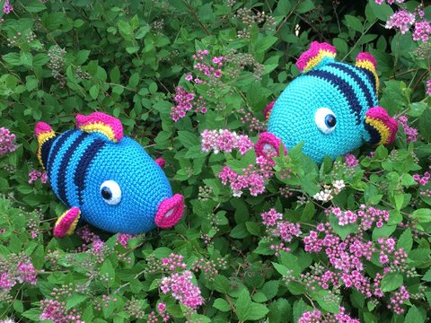 Häkelanleitung Chris der Fisch
