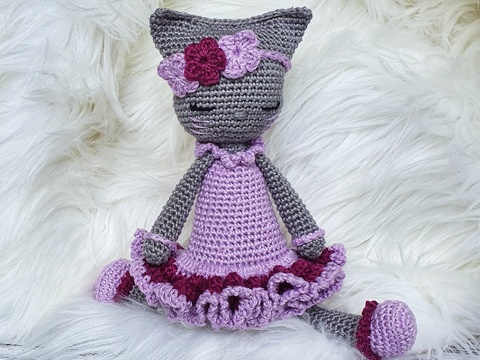 Häkelanleitung Katze "Miray"