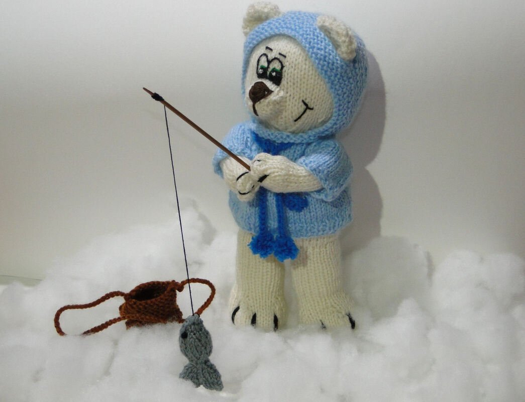 Pattern Fisher Polar bear amigurumi - Image 5