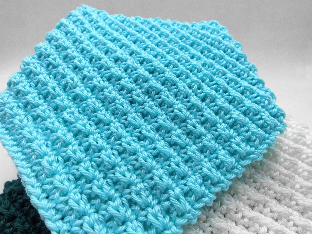 Dishcloth Washcloth Potholder Basic Elegance - super simple and quick - Image 2