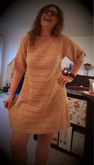 Kleid Frühlingserwachen ( Ohne Maschenprobe / Für jede Größe)