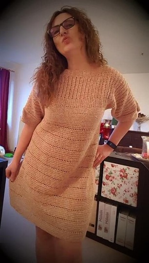 Kleid Frühlingserwachen ( Ohne Maschenprobe / Für jede Größe)