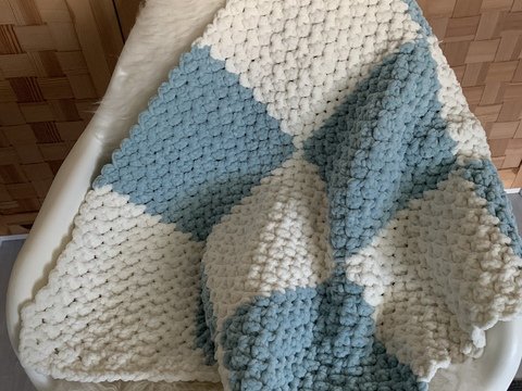 Häkelanleitung "Schnelle Babydecke" von Otti.Berlin