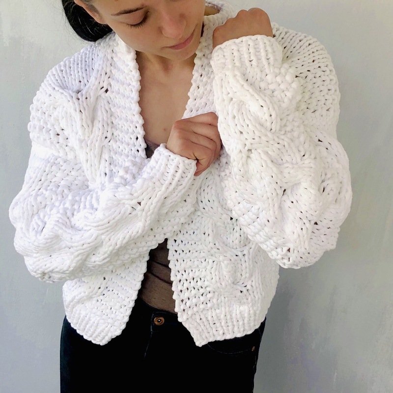 Knitting Pattern - Cardigan DUSTY - No.239E - Image 6