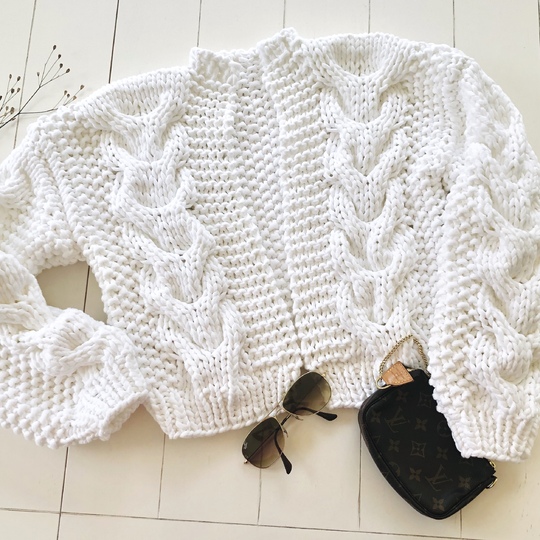 Strickanleitung – Cardigan DUSTY in den Größen S / M und L / XL - No.239