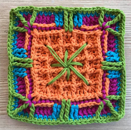 GrannyS Muster "Waffelstern"