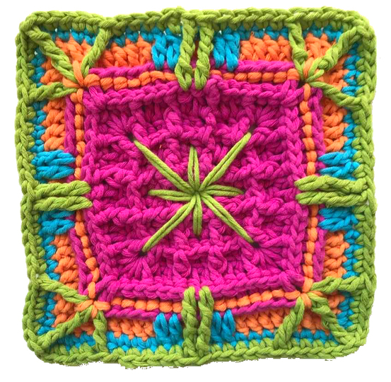 GrannyS Muster "Waffelstern"