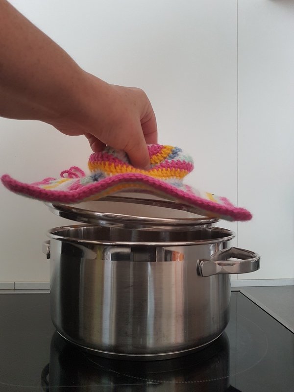 Häkelanleitung für Topflappen Korkki - Bild 2