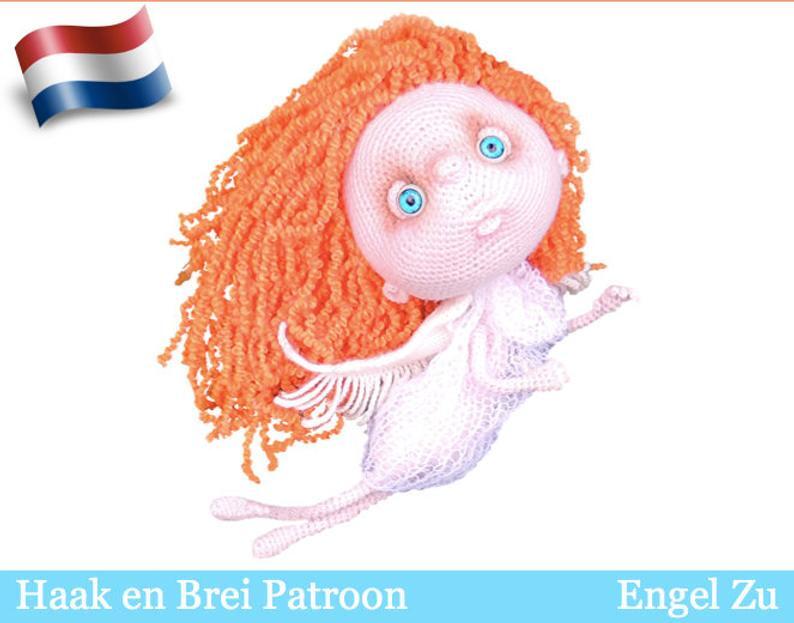 147NLY Haak patroon - Engel Zu - Amigurumi soft toy PDF file by Pertseva CP