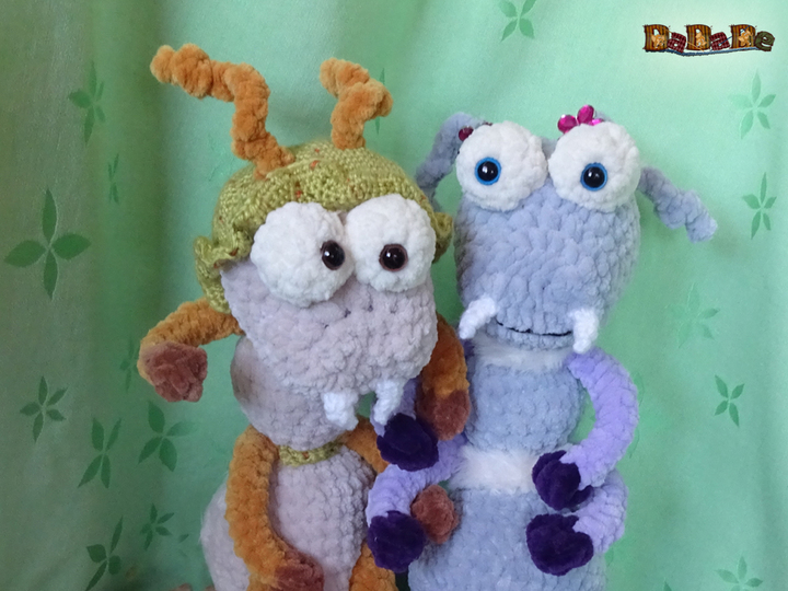 Ameisen – Paar Ämi und Änno, zum Kuscheln, von DaDaDe