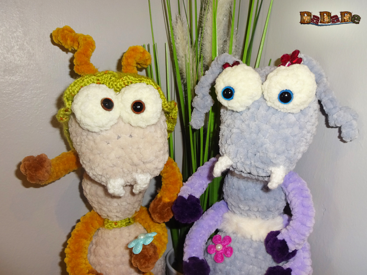 Ameisen – Paar Ämi und Änno, zum Kuscheln, von DaDaDe