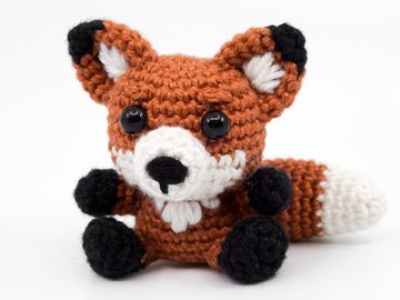 Amigurumi Mini Fox Crochet Pattern