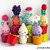 Set of 6 Crochet Pattern Amigurumi Spring Flower Bulbs Dolls