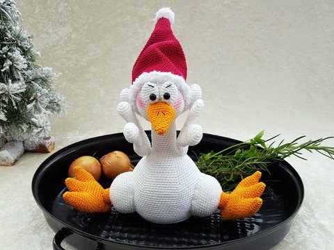 Gans - ganz fatal // Häkelanleitung