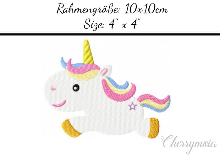 Cute Unicorn 10x10