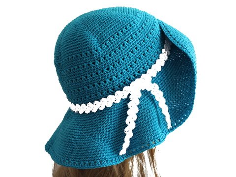 "Festival" Sommer-, Sonnenhut häkeln PDF-Anleitung