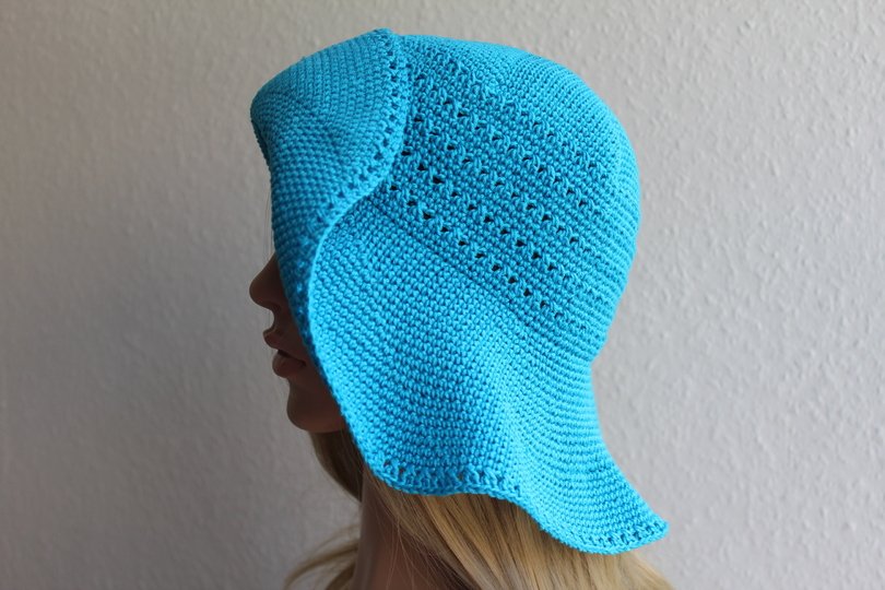 "Festival" Sommer-, Sonnenhut häkeln PDF-Anleitung