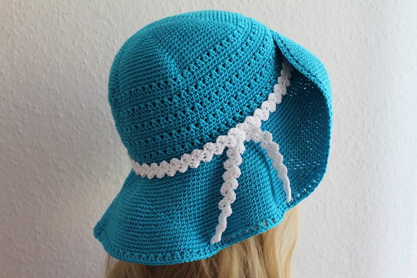 "Festival" Sommer-, Sonnenhut häkeln PDF-Anleitung