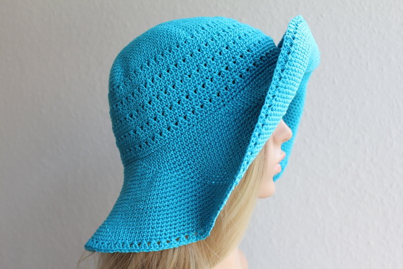 "Festival" Sommer-, Sonnenhut häkeln PDF-Anleitung