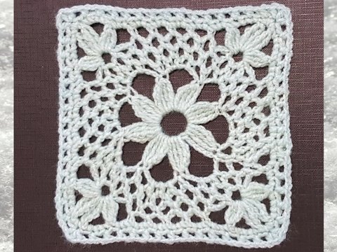 Häkelanleitung für Granny Eiskönigin