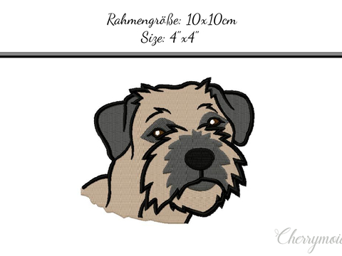 Border Terrier 10x10