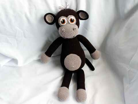 Mo der Affe, XXL Häkelanleitung