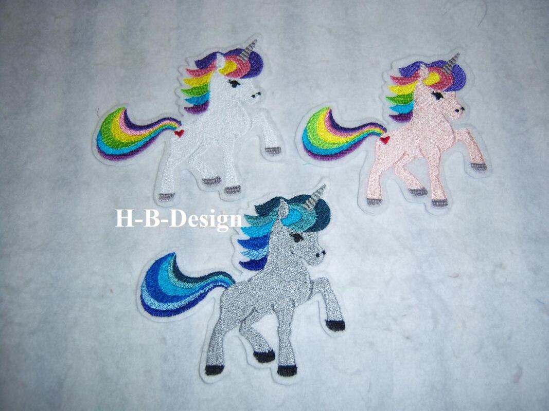 Regenbogeneinhorn 10x10 - Bild 4