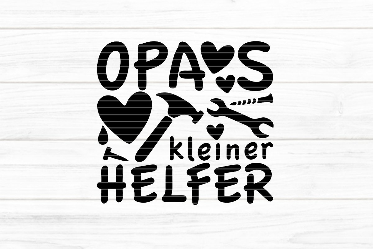 Opas kleiner Helfer Plotterdatei SVG DXF FCM
