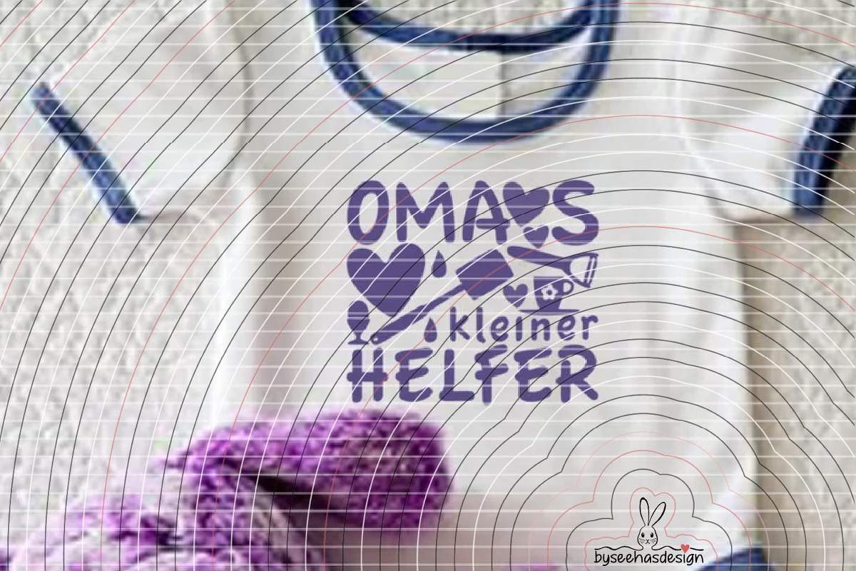 Omas kleiner Helfer Plotterdatei SVG DXF - Bild 4