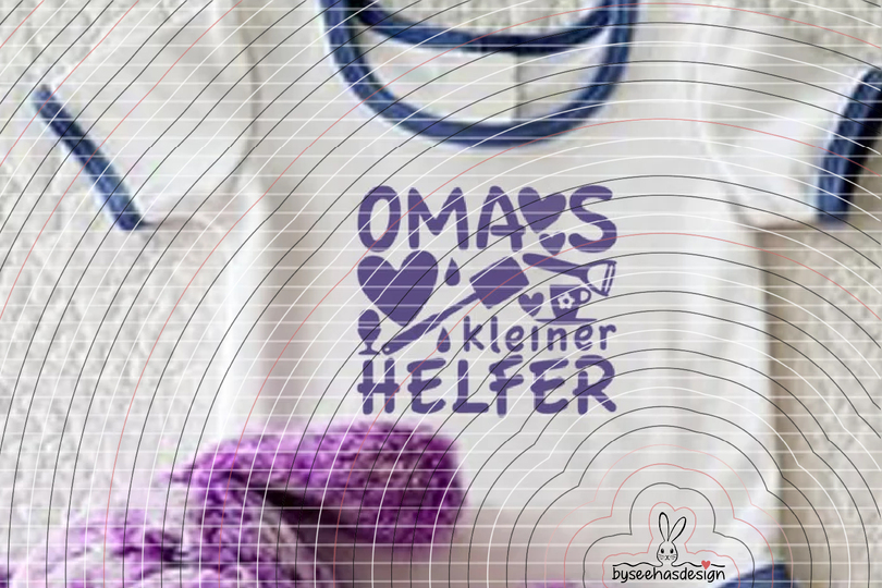 Omas kleiner Helfer Plotterdatei SVG DXF
