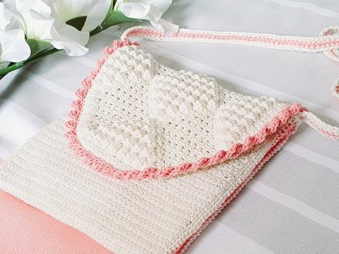 Süße Häkeltasche "Candy" Anleitung