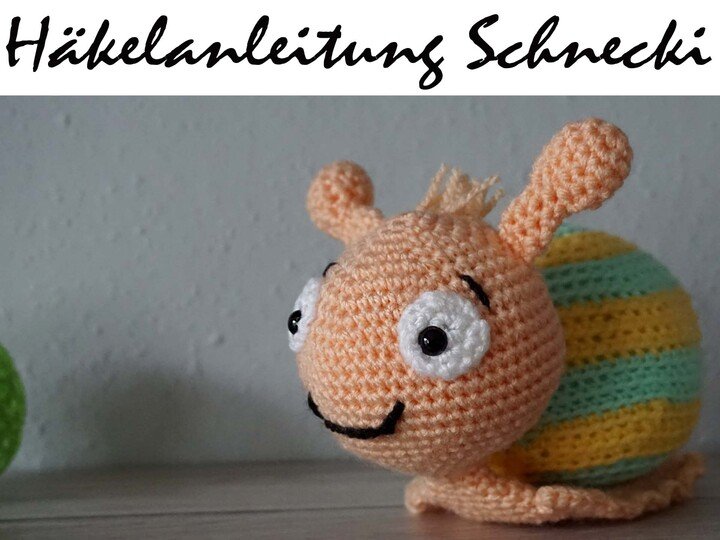 Amigurumi Häkelanleitung Schnecki