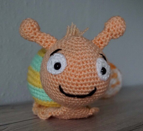 Amigurumi Häkelanleitung Schnecki