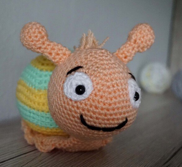 Amigurumi Häkelanleitung Schnecki