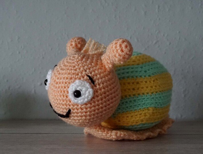 Amigurumi Häkelanleitung Schnecki