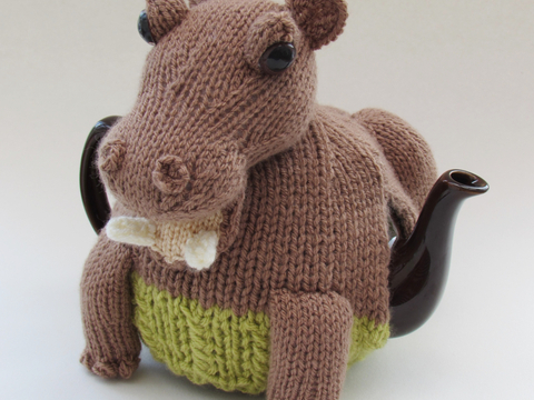 Hippo Tea Cosy Knitting Pattern