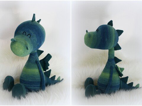 Grinsedrache (XL) von LaCritza