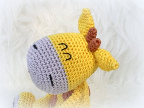 Grinsegiraffe (klein) von LaCritza