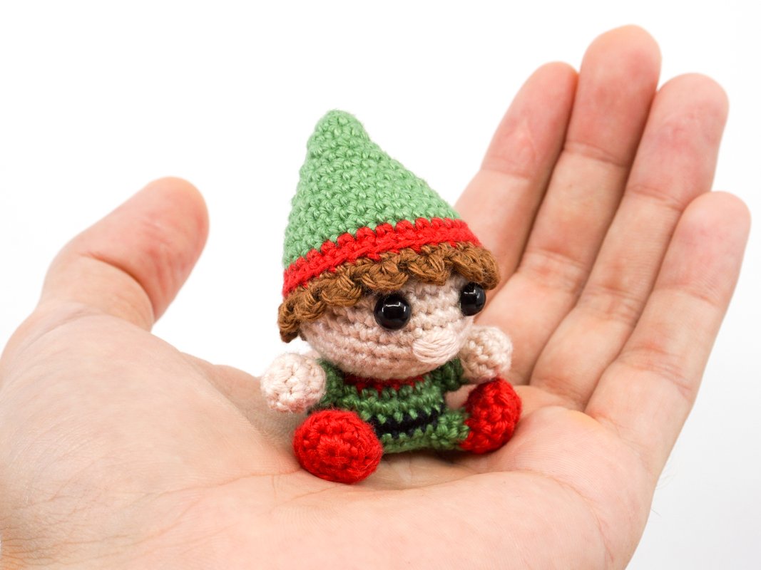 Amigurumi Weihnachtself häkeln - Bild 7