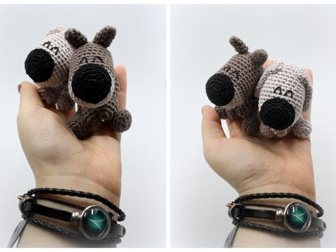 Mini-Grinsehunde von LaCritza