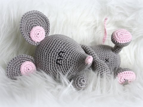 Grinsemaus (groß) von LaCritza