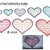 Machine embroidery design lace heart