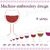 Wineglass embroidery design