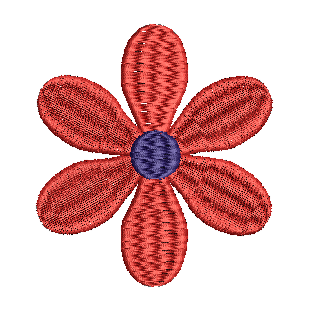 Machine embroidery Flower - Image 2