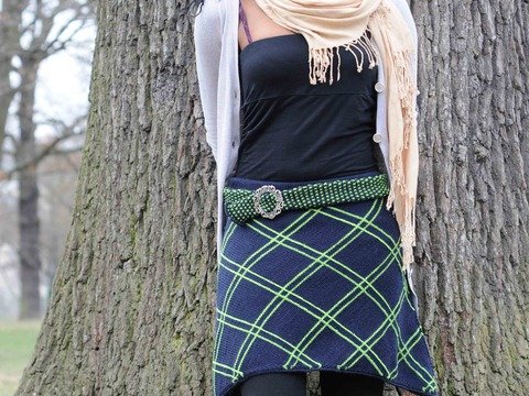Strickanleitung - Rock "Kilt"