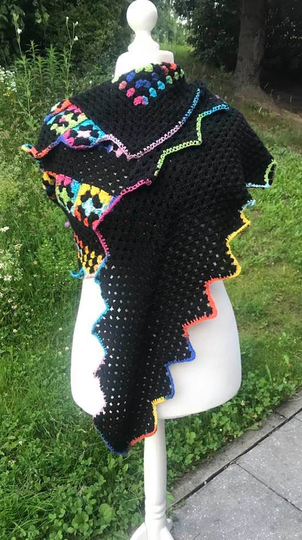 Tolle Stola "Zackenpfeil"