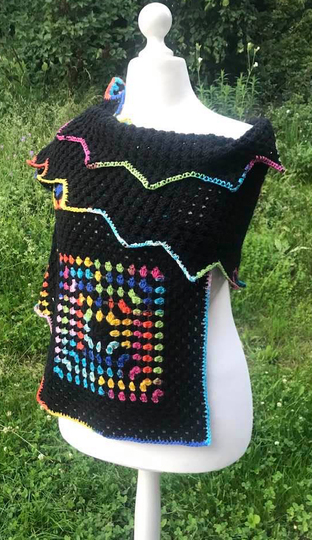 Tolle Stola "Zackenpfeil"